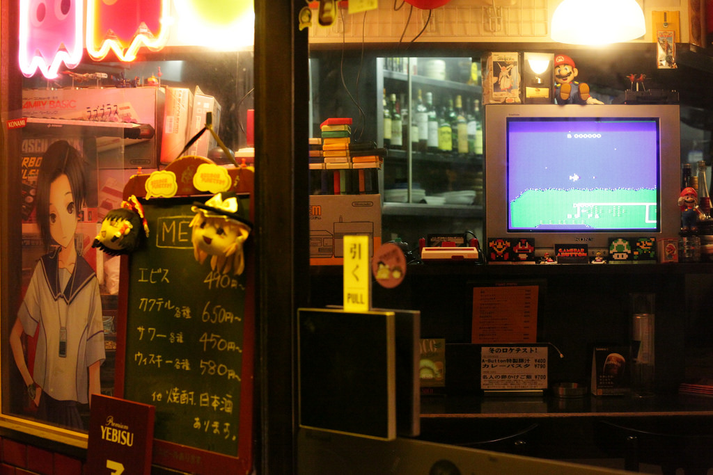 Game Bar A Button The Ultimate Japan Nightlife Directory Letsgoout