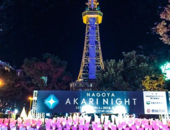 Nagoya Akari Night and Hisaya-Odori Garden Flarie